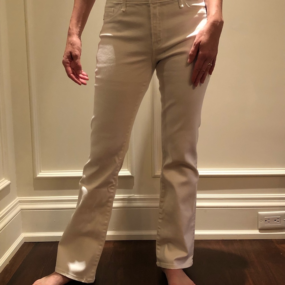 Abercrombie & Fitch white pants